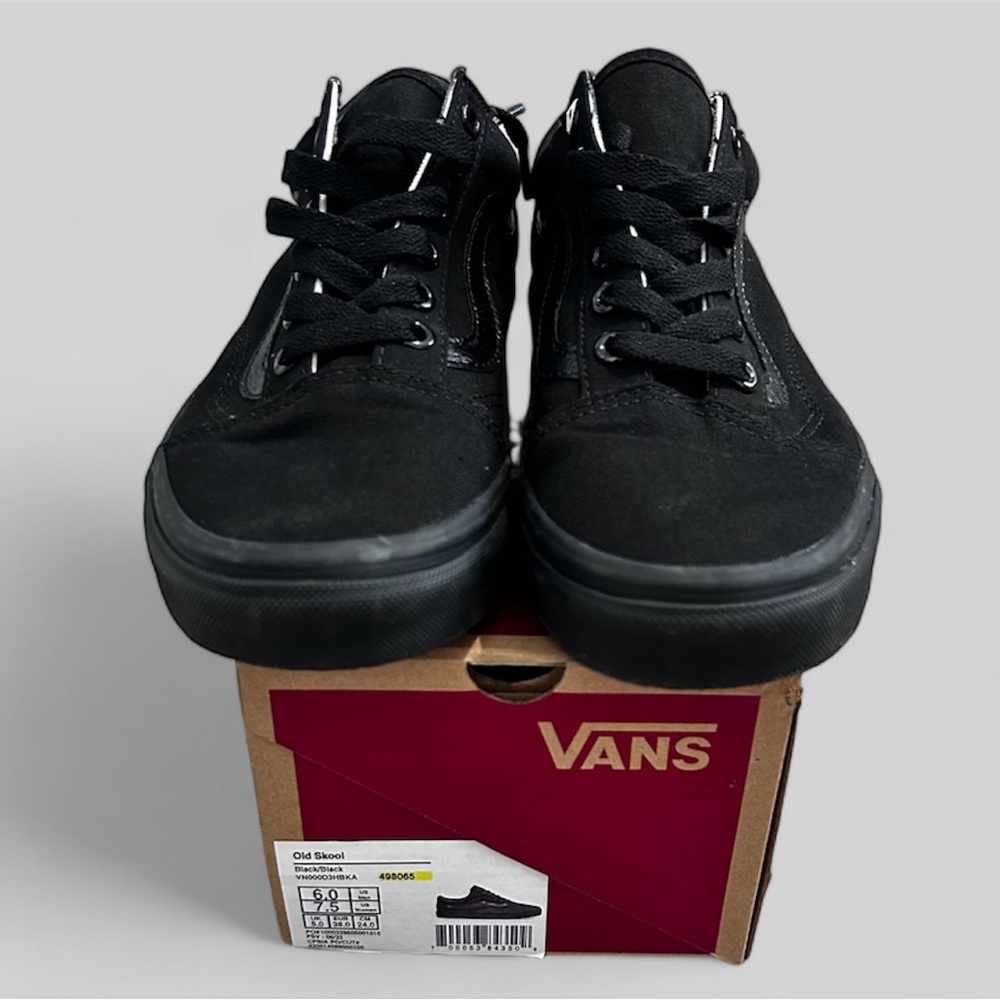 Vans Old Skool Black Size 6 M